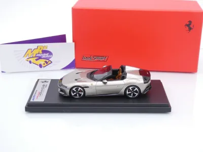 Preview: Look Smart LS556J # Ferrari 12 Cilindri V12 Spider Baujahr 2024 " Grigio Ingrid " 1:43
