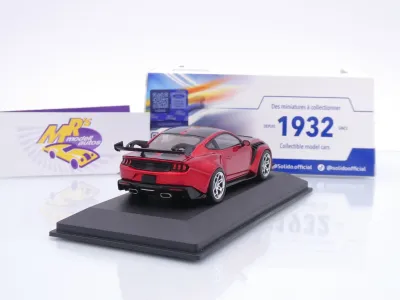 Preview: Solido S4318302 # Ford Mustang GTD Baujahr 2025 " rotmetallic-schwarz " 1:43