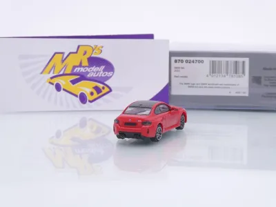 Preview: Minichamps 870024700 # BMW M2 (G87) Coupe Baujahr 2023 " rotmetallic " 1:87