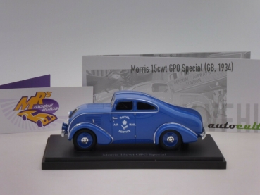 Autocult 08013 # Morris 15cwt GPO Special Baujahr 1934 " Royal Mail " 1:43