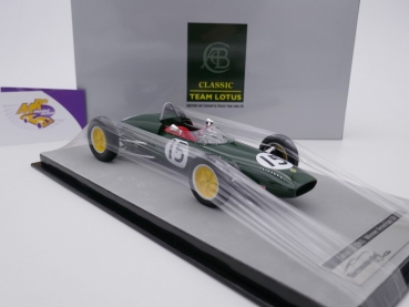 Preview: Tecnomodel TM18-182A # Lotus 21 Nr.15 Winner American GP 1961 " Innes Ireland " 1:18