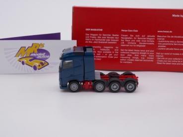 Preview: Herpa 304788-007 # Volvo FH16 Schwerlast-Zugmaschine 4-achs " ozeanblau " 1:87