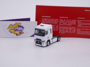 Herpa 315081 # Renault T Facelift 2-achs Zugmaschine " weiß-schwarz " 1:87