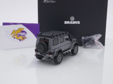 Preview: Almost Real 460308 # Mercedes-Benz 4x4² Brabus G550 Adventure Baujahr 2017 " Monza Grey Magno Metallic / Carbon " 1:43