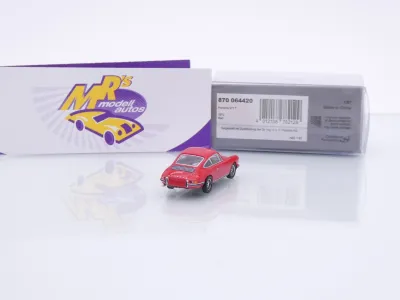 Preview: Minichamps 870064420 # Porsche 911 T Coupe Baujahr 1972 " indischrot " 1:87