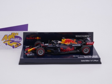 Preview: Minichamps 410210633 # Red Bull Honda RB16B Winner Monaco GP 2021 " Max Verstappen " 1:43
