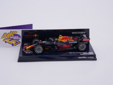 Preview: Minichamps 410210611 # Red Bull Honda RB16B Monaco GP 2021 " Sergio Perez " 1:43