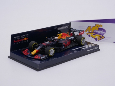 Minichamps 410201733 # Aston Martin RB16 Winner Abu Dhabi GP 2020 " Max Verstappen " 1:43