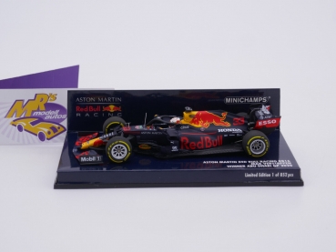 Preview: Minichamps 410201733 # Aston Martin RB16 Winner Abu Dhabi GP 2020 " Max Verstappen " 1:43