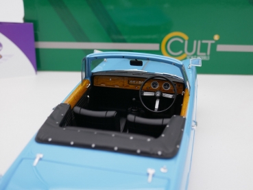 Preview: Cult CML068-2 # Triumph Vitesse Mk II DHC Cabrio Baujahr 1968 " hellblau " 1:18
