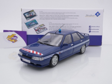 Solido S1807703 # Renault 21 Turbo Baujahr 1992 " Gendarmerie France " 1:18