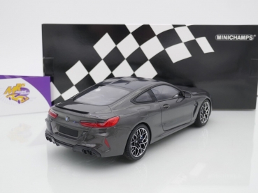Preview: Minichamps 110029022 # BMW M8 Coupe Baujahr 2020 " graumetallic " 1:18