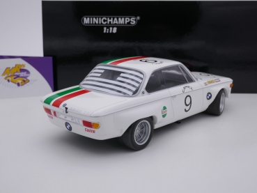 Preview: Minichamps 155712709 # BMW 2800 CS No.9 24h. Spa 1971 " Team Castrol BMW " 1:18
