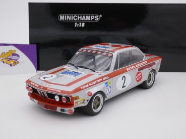 Minichamps 155722702 # BMW 2800 CS Sieger GP Nürburgring 1972 " Team Schnitzer " 1:18