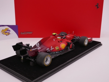 Preview: Look Smart LS18F1039 # Ferrari SF21 British GP 2021 " Carlos Sainz Jr. " 1:18