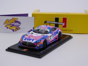 Spark SB459 # Mercedes AMG GT3 No.4 24H Spa 2021 " Team AMG HRT - BWT " 1:43