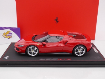 Preview: BBR P18210A # Ferrari 296 GTB Baujahr 2022 " rosa corsa 322 " 1:18 Lim. Ed. 596
