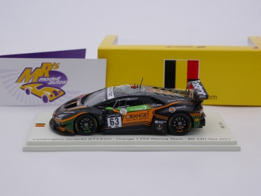 Preview: Spark SB436 # Lamborghini Huracan GT3 EVO No.63 8th 24H Spa 2021 " Orange 1 FFF Racing " 1:43