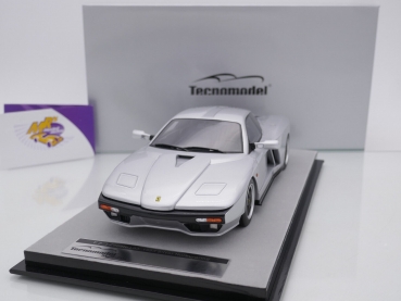 Preview: Tecnomodel TM18-272D # Ferrari Zagato FZ93 Baujahr 1993 " Nürburgring-silber " 1:18