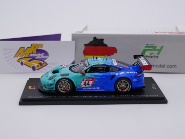 Preview: Spark SG753 # Porsche 911 GT3 R No.44 4th 24H Nürburgring 2021 " Team Falken Motorsports " 1:43