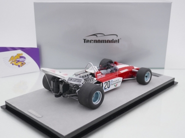 Preview: Tecnomodel TM18-259C # Surtees TS9 F1 Argentina GP 1971 " A. de Adamich " 1:18