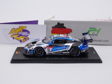Preview: Spark SG775 # Porsche 911 GT3 R No.18 24H Nürburgring 2021 " Team KCMG " 1:43