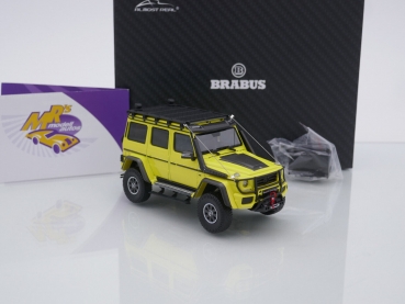Preview: Almost Real 460301 # Mercedes-Benz 4x4² Brabus G550 Adventure Baujahr 2017 " Electric Beam Yellow / Carbon " 1:43