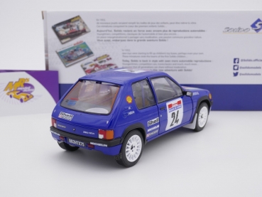 Preview: Solido S1801711 # Peugeot 205 Rallye Rallye Tour de Corse 1990 " Talbot Sport " 1:18