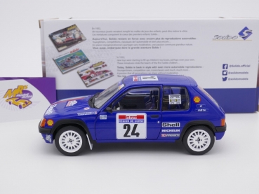 Preview: Solido S1801711 # Peugeot 205 Rallye Rallye Tour de Corse 1990 " Talbot Sport " 1:18
