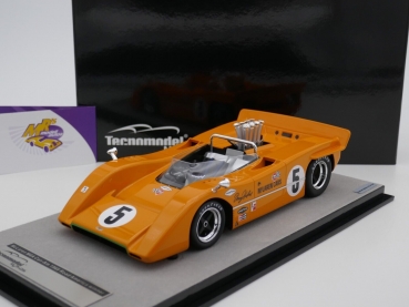 Tecnomodel TM18-252B # McLaren M8A Can-Am Winner Road America 1968 " Danny Hulme " 1:18