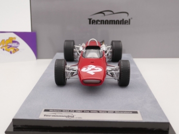 Preview: Tecnomodel TM18-264C # McLaren M4A F2 Wills Barc Silverstone 1967 " Bruce McLaren " 1:18