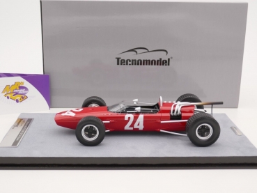Preview: Tecnomodel TM18-264A # McLaren M4A F2 GP di Roucen 1967 " Bruce McLaren " 1:18