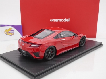 Preview: Onemodel 31 # Honda NSX Sportwagen Baujahr 2015 " Red " 1:18
