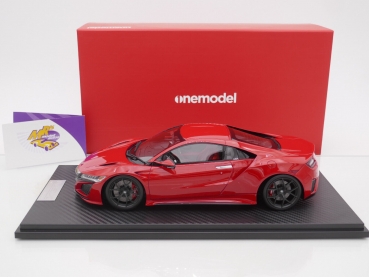 Preview: Onemodel 31 # Honda NSX Sportwagen Baujahr 2015 " Red " 1:18