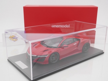 Preview: Onemodel 31 # Honda NSX Sportwagen Baujahr 2015 " Red " 1:18