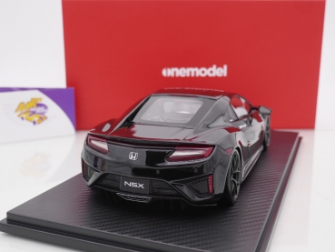 Preview: Onemodel 32 # Honda NSX Sportwagen Baujahr 2015 " Glossy Black " 1:18
