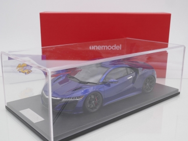 Preview: Onemodel 33 # Honda NSX Sportwagen Baujahr 2015 " Dark Blue Metallic " 1:18
