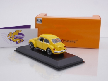 Preview: Maxichamps 940055101 # Volkswagen Käfer 1303 Baujahr 1974 " gelb " 1:43