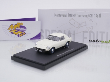Autocult 05042 # Monteverdi ( MBM ) Tourismo Coupe Baujahr 1961 " weiß " 1:43