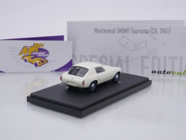 Preview: Autocult 05042 # Monteverdi ( MBM ) Tourismo Coupe Baujahr 1961 " weiß " 1:43
