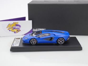 Preview: Look Smart LS529H # Lamborghini Countach LPI 800-4 Baujahr 2022 " dark bleu " 1:43