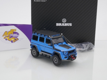 Preview: Almost Real 460307 # Mercedes-Benz 4x4² Brabus G550 Adventure Baujahr 2017 " Miami Blue / Carbon " 1:43