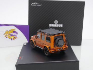 Preview: Almost Real 460523 # Mercedes-Benz G63 Brabus G800 Adventure Baujahr 2020 " Cooper Metallic / Carbon "  1:43