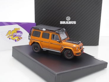 Preview: Almost Real 460523 # Mercedes-Benz G63 Brabus G800 Adventure Baujahr 2020 " Cooper Metallic / Carbon "  1:43