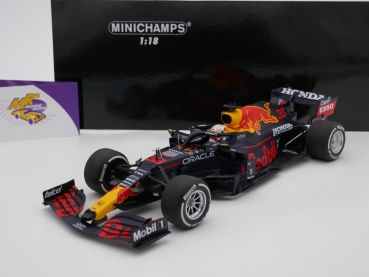 Minichamps 110210833 # Red Bull RB16B Sieger Frankreich GP 2021 " Max Verstappen " 1:18