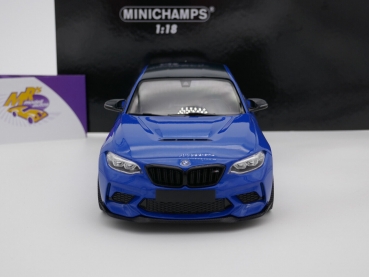 Preview: Minichamps 155021022 # BMW M2 CS F87 Baujahr 2020 " misano-blaumetallic " 1:18
