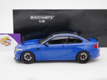 Preview: Minichamps 155021022 # BMW M2 CS F87 Baujahr 2020 " misano-blaumetallic " 1:18
