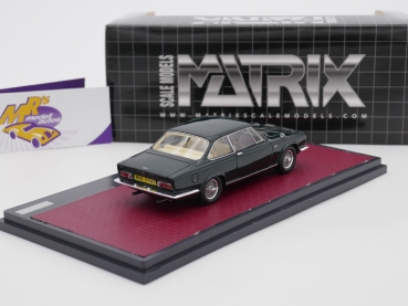 Matrix MX41001-172 # Jaguar S-Type Frua Coupe Baujahr 1966 " dunkelgrün " 1:43