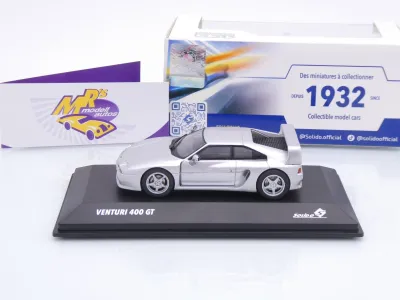 Preview: Solido S4313404 # Venturi 400 GT Bi Turbo V6 Baujahr 1994 " silbermetallic " 1:43