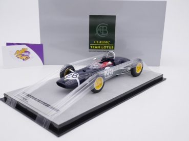 Tecnomodel TM18-182C # Lotus 21 F1 Nr. 28 Italian GP 1961 " Stirling Moss " 1:18